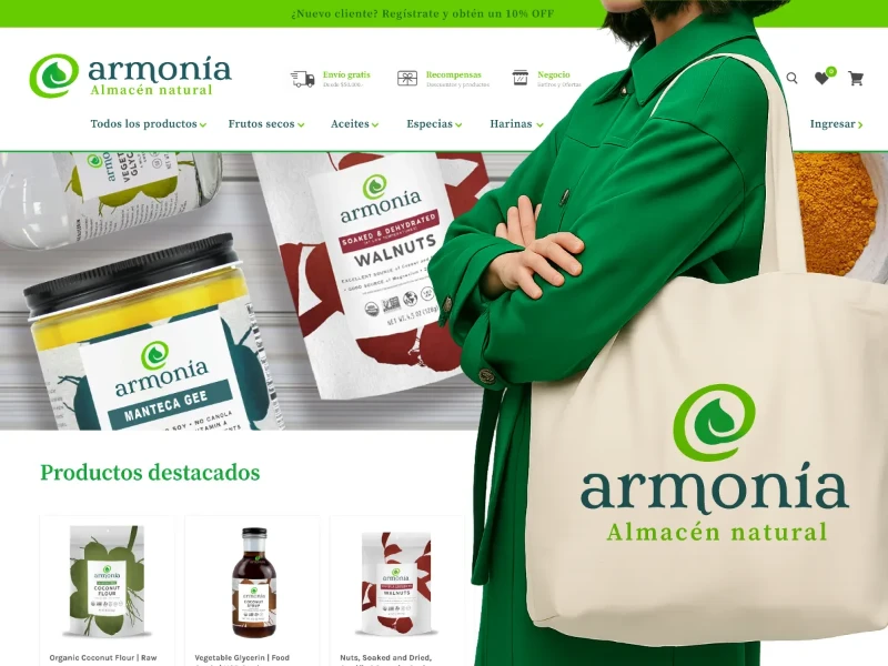 Armonía - Almacén natural